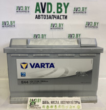 Купить Автомобильные аккумуляторы Varta Silver Dynamic E44 577 400 078 (77 А/ч)  в Минске.